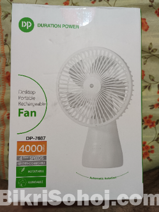 Rechargeable Mini Fan